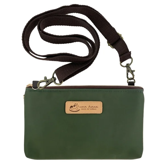 Waterproof Green Crossbody Shoulder Phone Purse - Picture 1 of 10